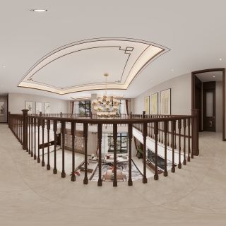 新中式二楼全景