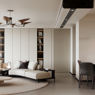 现代客餐厅特写 (1)