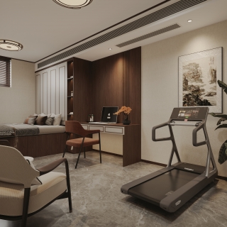 新中式主卧1特写