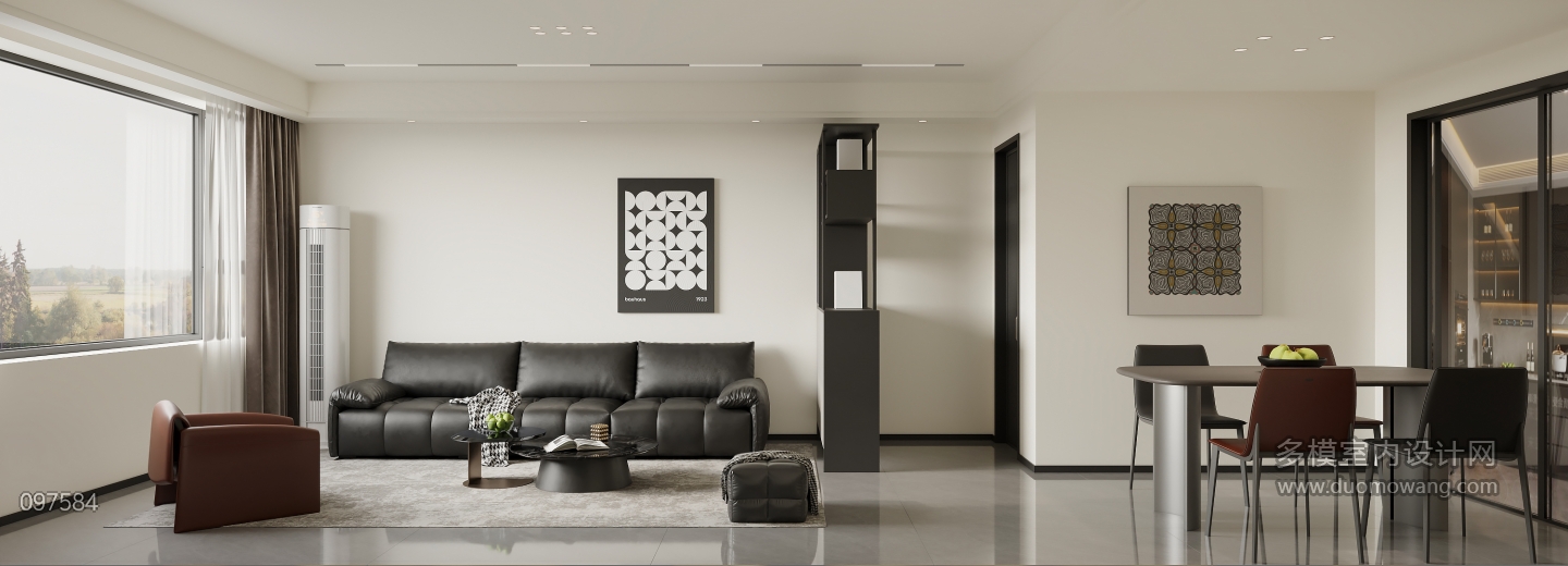现代 客餐厅 单张1