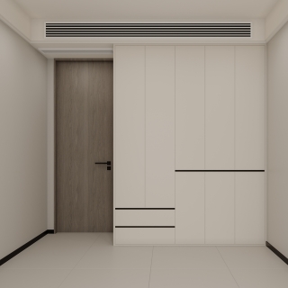 现代-卧室柜子特写