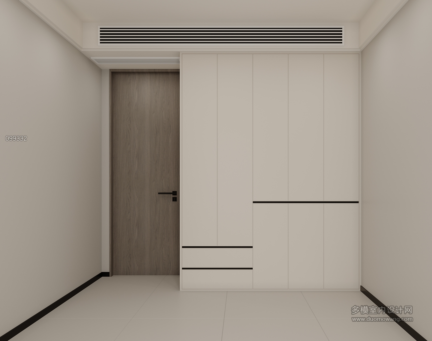 现代-卧室柜子特写