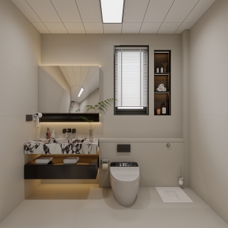 现代 卫生间静态