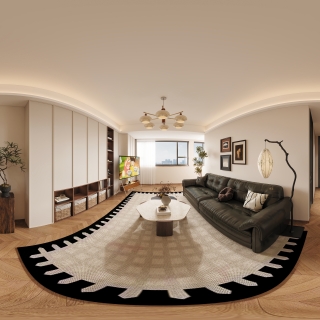 中古风客餐厅全景