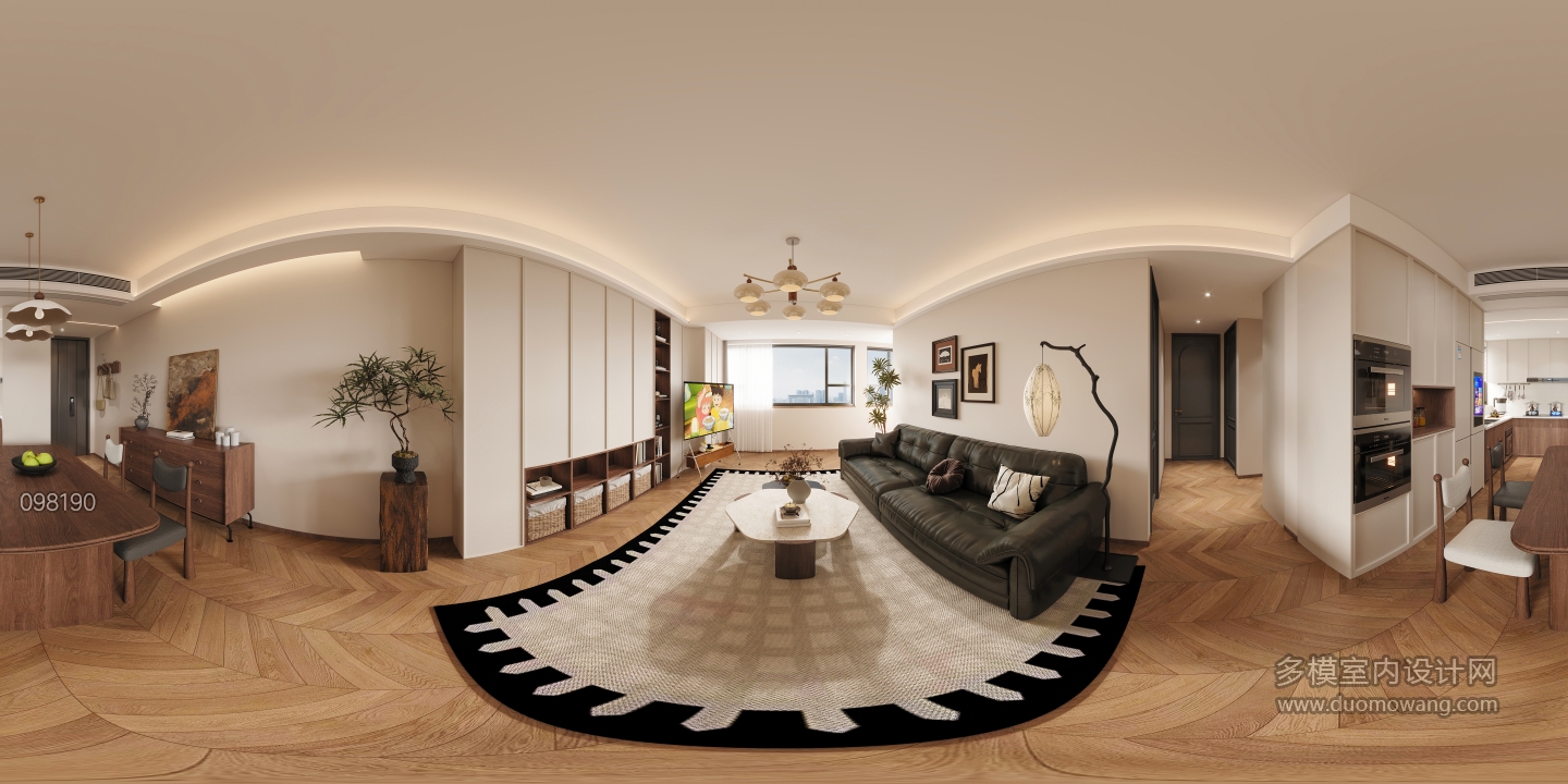 中古风客餐厅全景