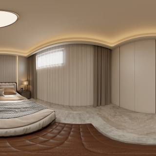 意式负一楼卧室360