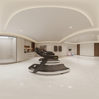 新中式负一楼大厅