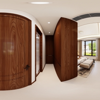 新中式一楼东南衣帽间