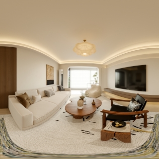 现代中古客厅全