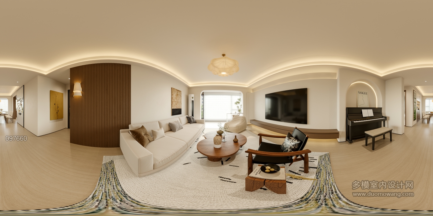 现代中古客厅全