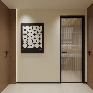 现代 走廊 单张