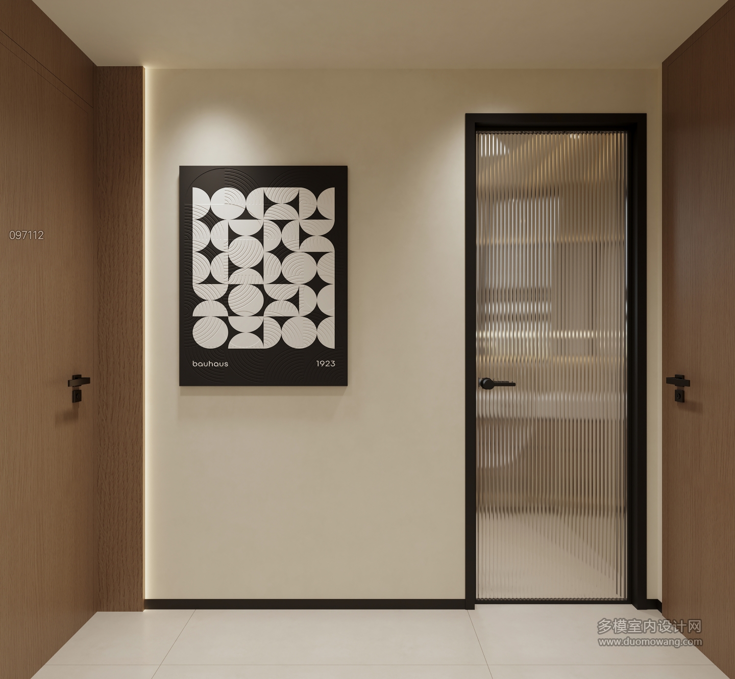 现代 走廊 单张