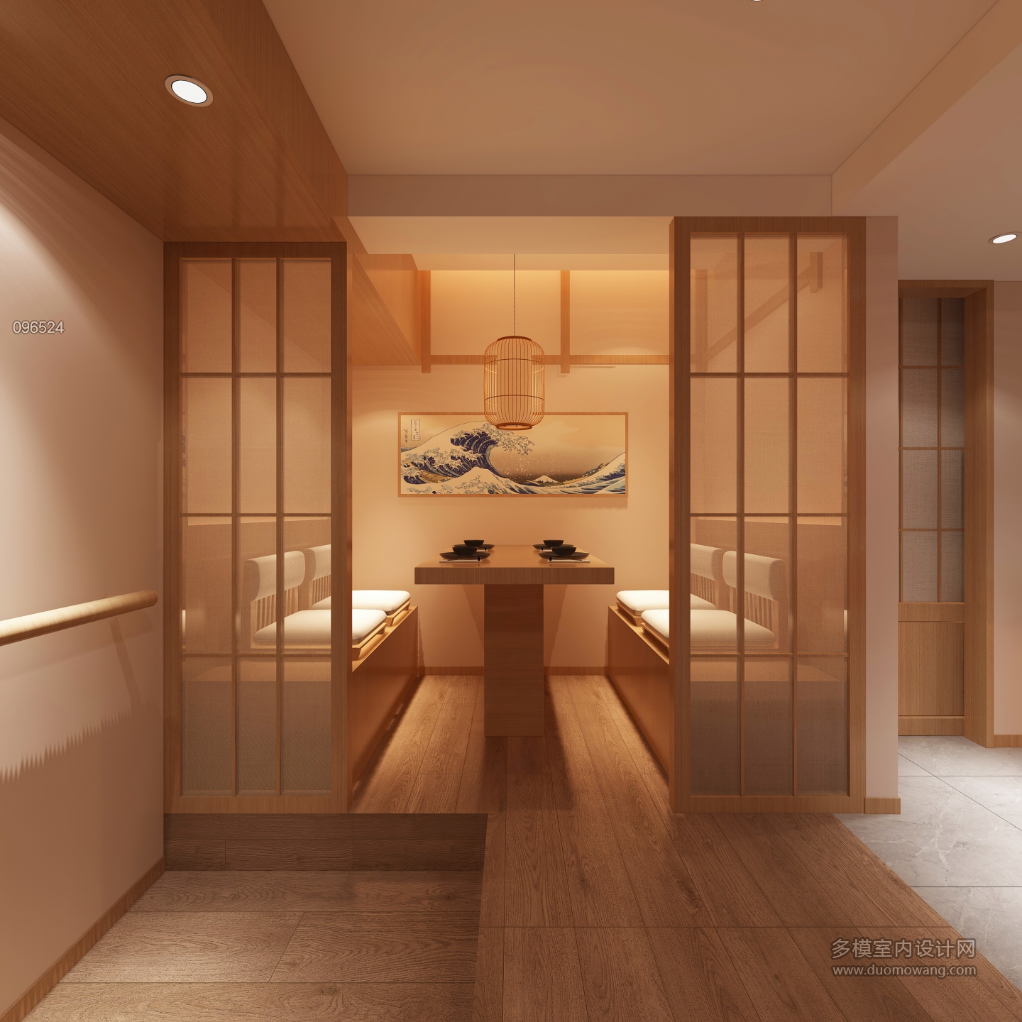 日式餐馆包房静态b (1)