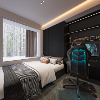 现代儿童房单张