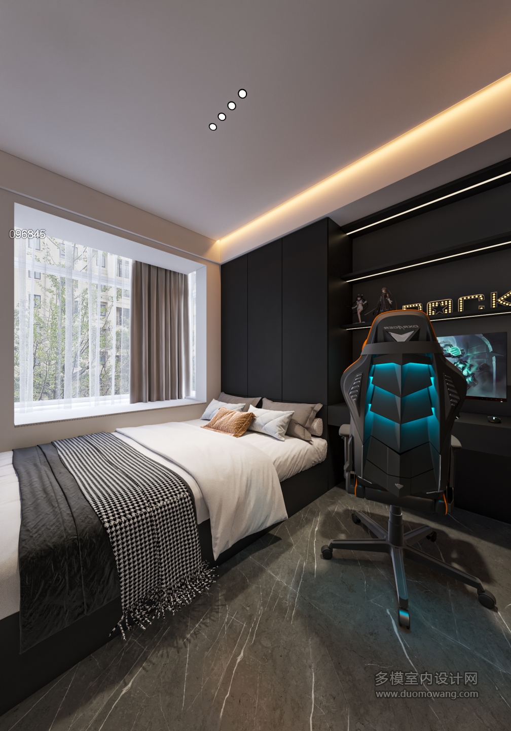 现代儿童房单张