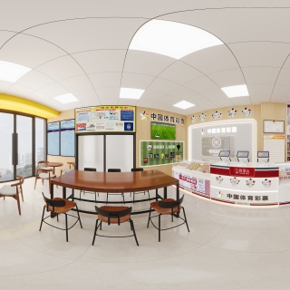 现代彩票站全景