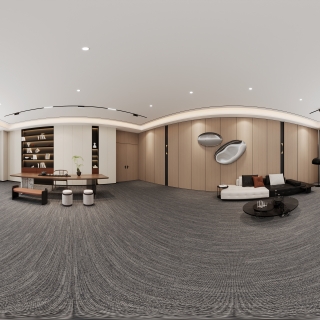 现代经理办公室全景