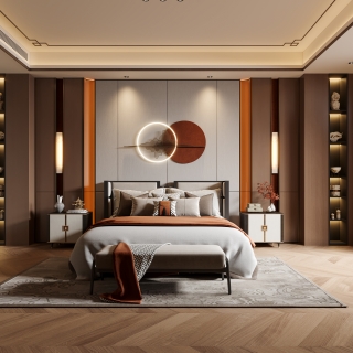 新中式主卧