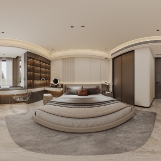 现代-次卧1全景