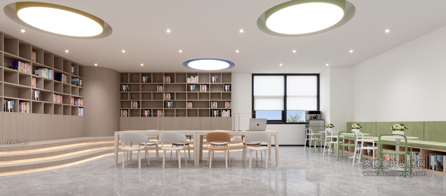 现代3号楼4层图书吧