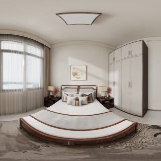 新中式二楼东北卧