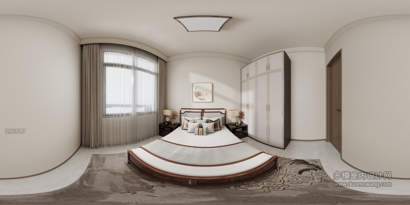 新中式二楼东北卧