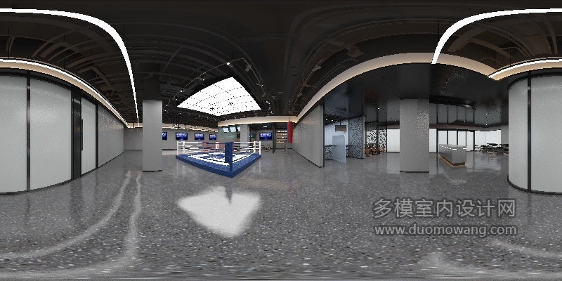 现代工装娱乐 餐饮 包房 健身 (19)