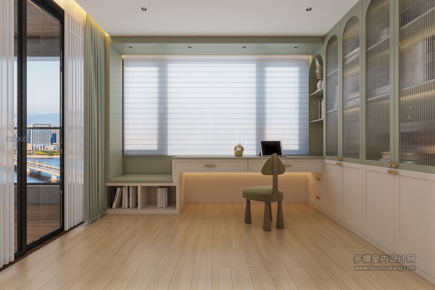 现代儿子房阳台