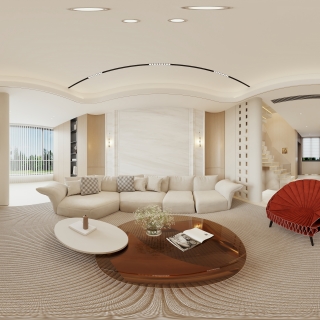 3楼 客餐厅 全景2