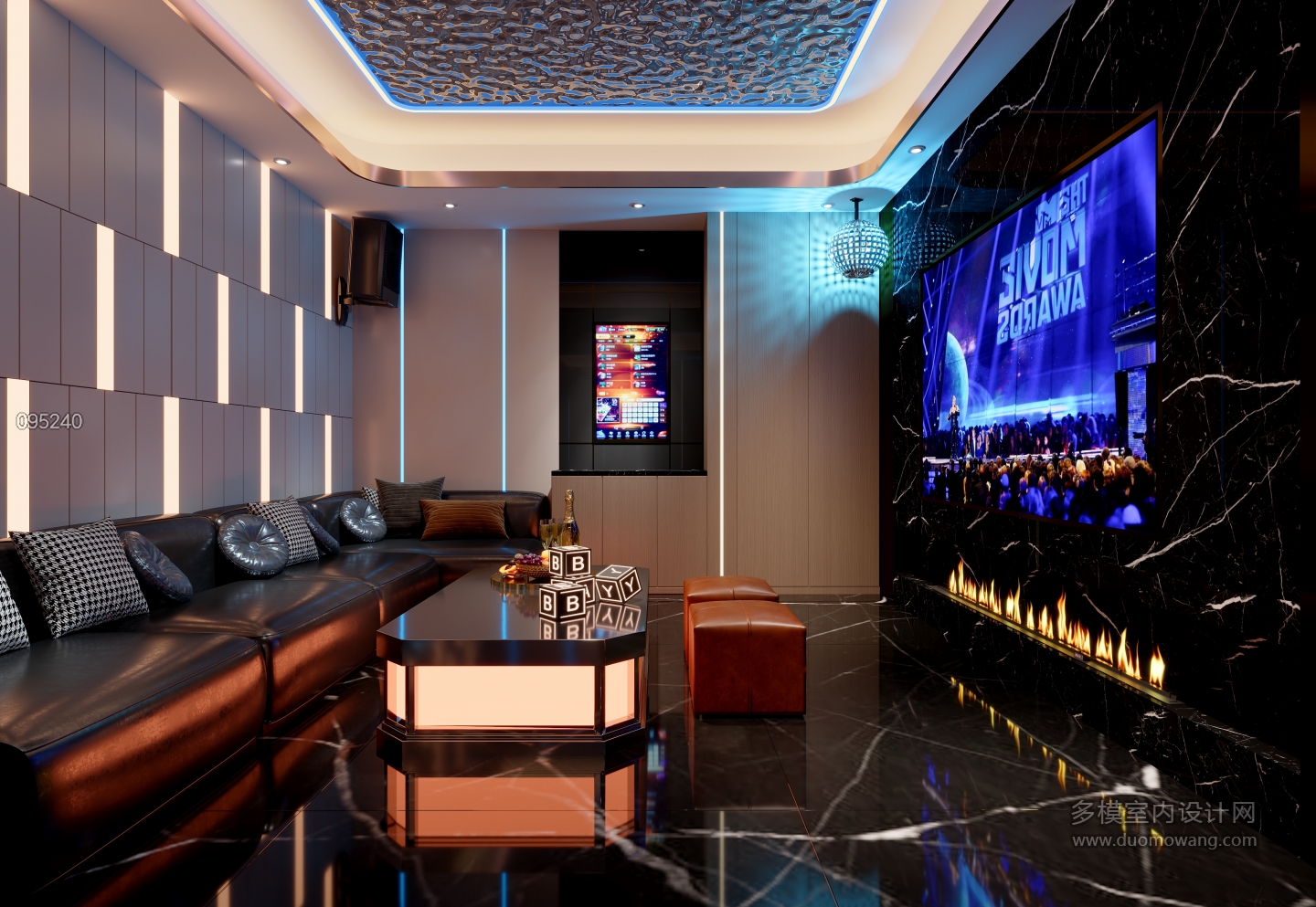 现代1号楼顶楼KTV