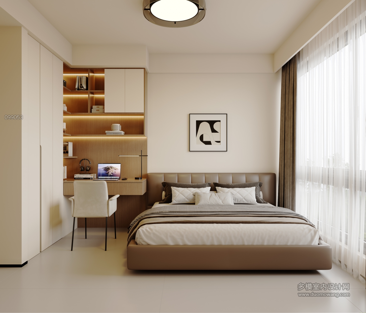 万能模板(2024)_单张次卧