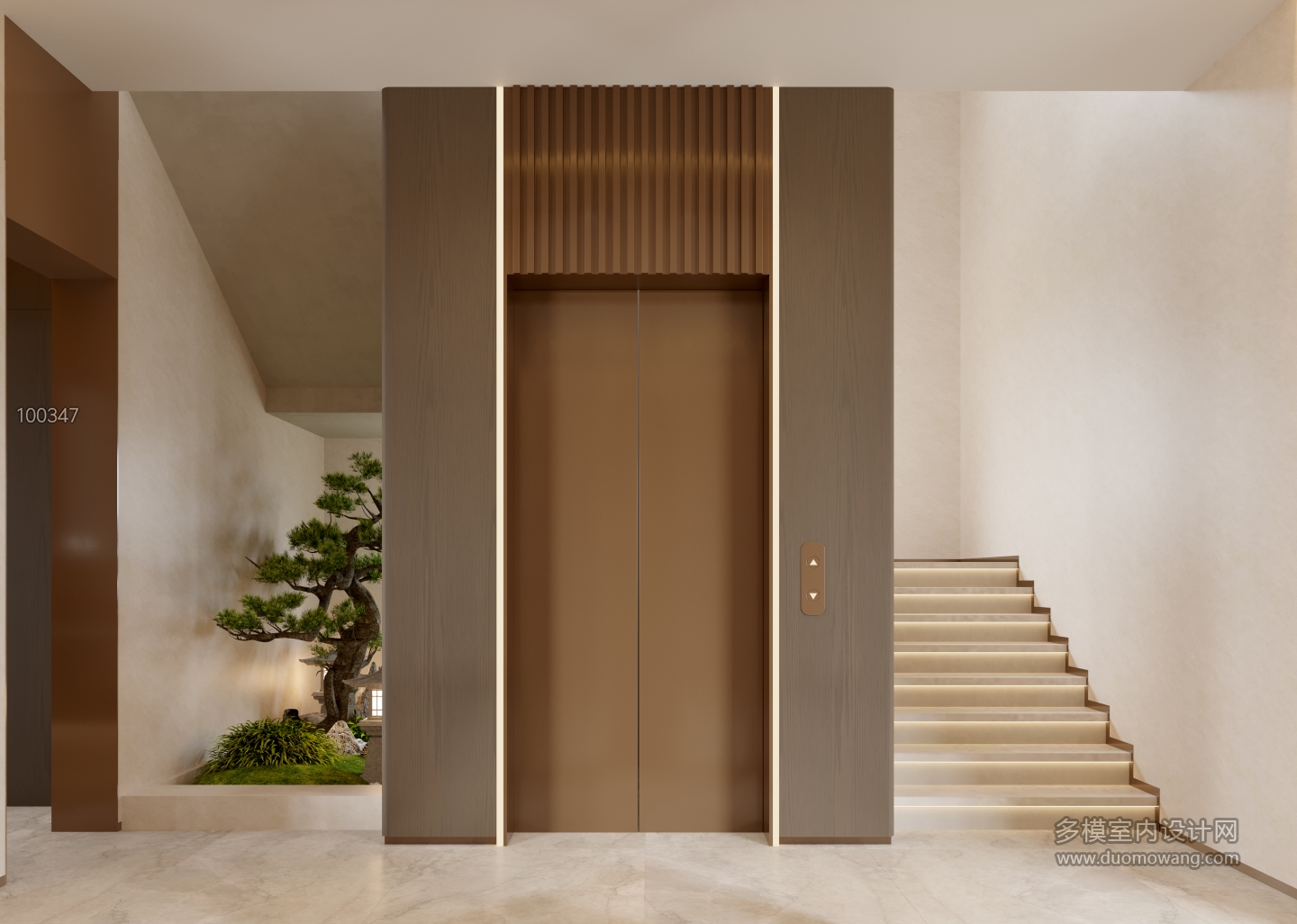 现代新中式电梯