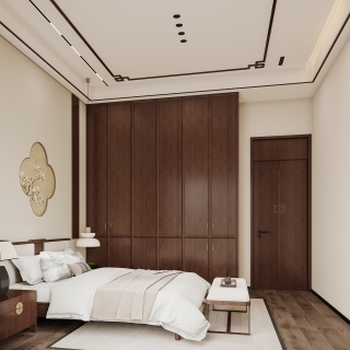 新中式-主卧特写