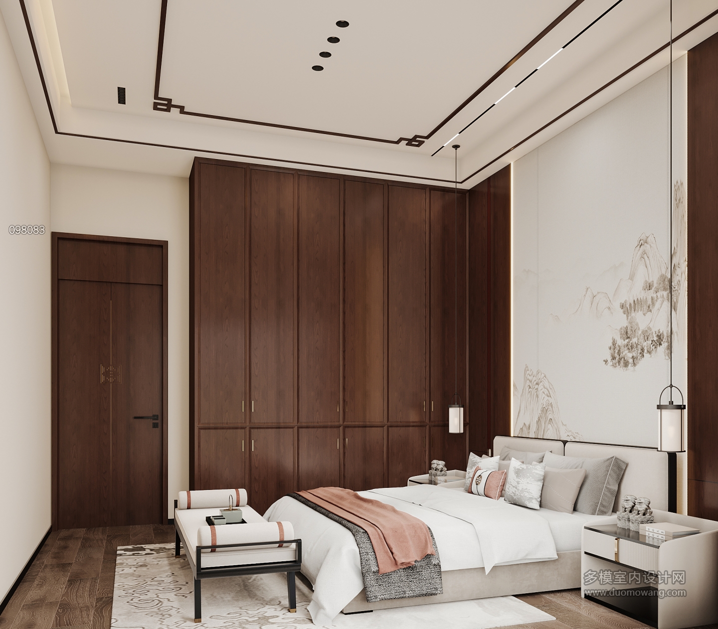 新中式-北次卧特写