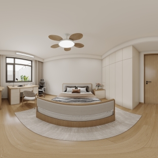 原木-卧室2全景