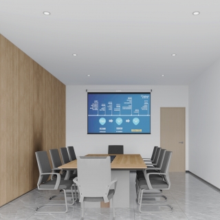 现代小会议室静态