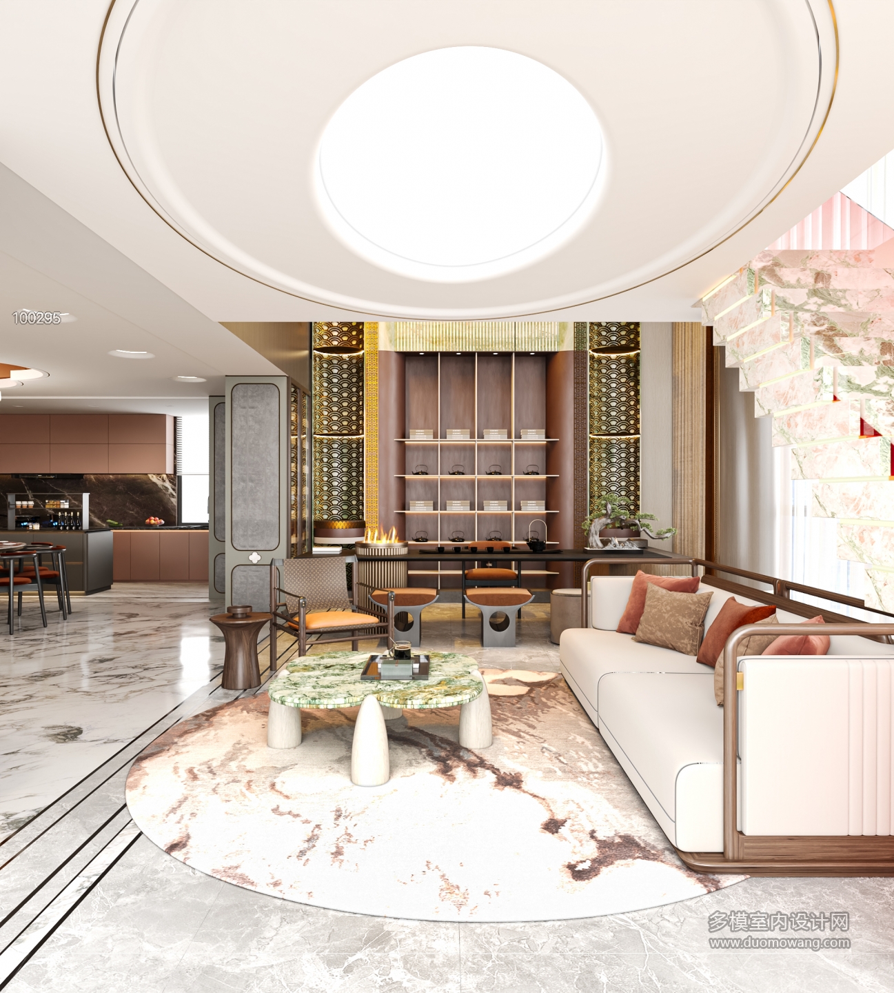 现代茶室特写 (1)