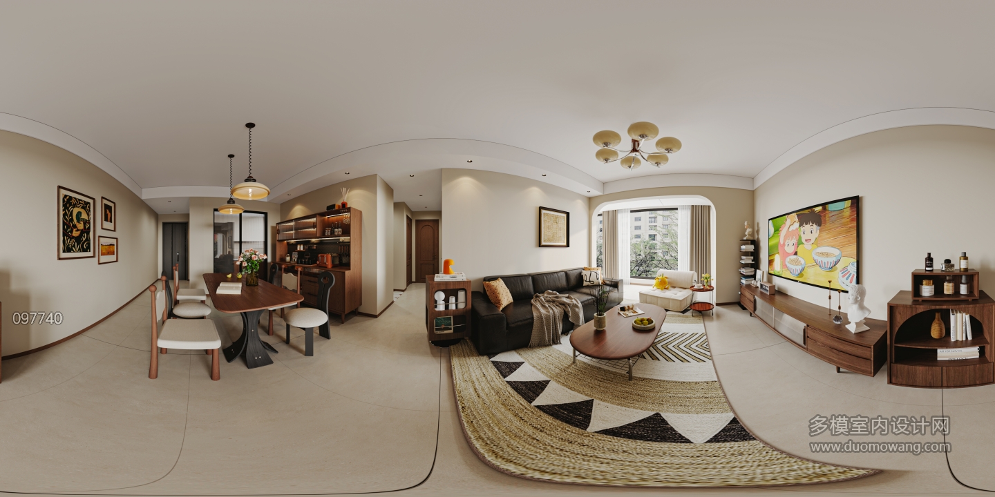 奶油中古风客餐厅