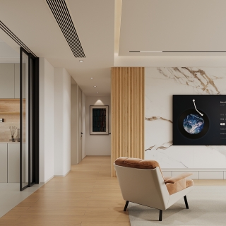 现代客餐厅单张三