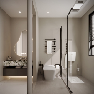 一层公卫静态现代极简风格