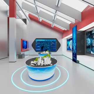 养猪场展厅_1_互动式灯光混合