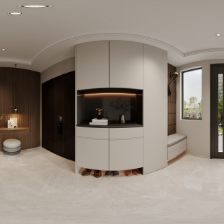 现代轻奢电梯间