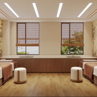 新中式养老理疗按摩室