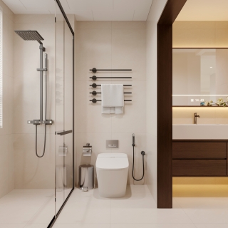 现代中古卫生间