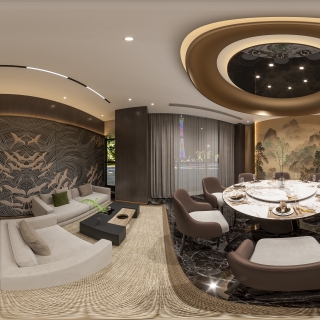 现代一楼豪华包一360