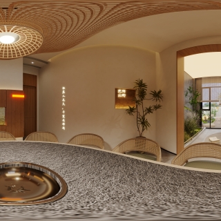 诧寂餐厅包房360