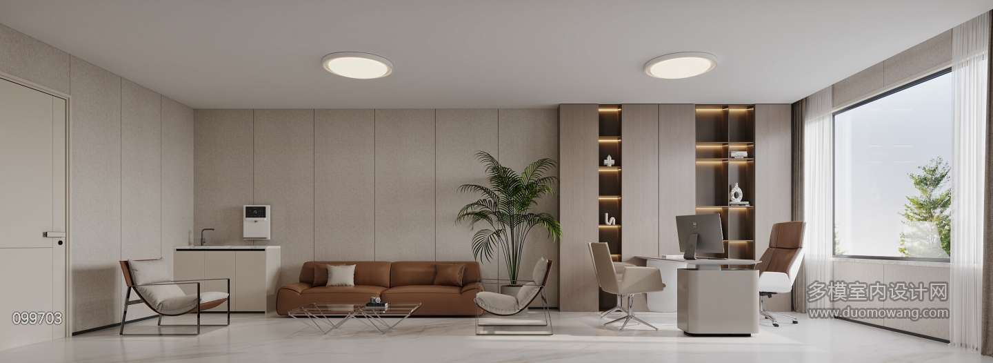 现代部门办公室特写