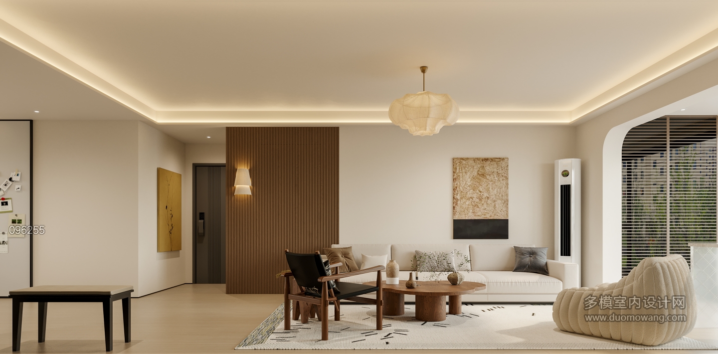 现代中古客厅静态1