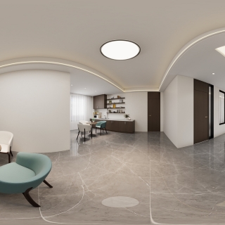 现代办公室休息区