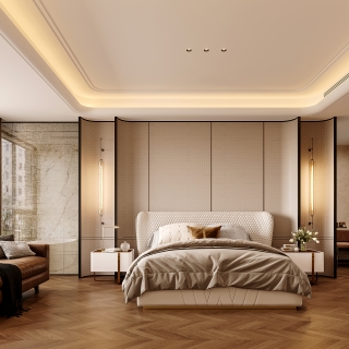 现代主卧1